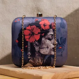 ARTKLIM Printed Box Clutch-picture-31