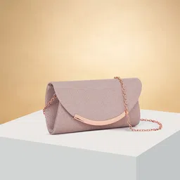 Forever Glam by Pantaloons Textured Box Clutch-image-88