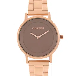 JOKER & WITCH Unisex Stainless Steel Dial Analogue His and Her Watches JWJCW412 image 4