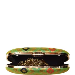 ARTKLIM Embroidered Box Clutch image 3