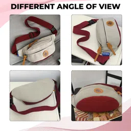 KRAPTICK Waist Bag | Fanny Pack & Crossbody Bag for Travel, Running, Hiking & Gym, Waterproof & Lightweight Belt Bag | Adjustable Money Belt, Waist Pouch for Men image 2