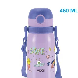 milton TORQUE Stainless Steel Water Bottle,NOT HOT AND COLD,SINGLE WALL BOTTLE 460 ml Water Bottle-picture-27