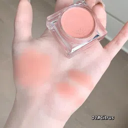 gege bear Silky Smooth Blush Cream Easy Blend Beginner Friendly Kawaii Compact image 2