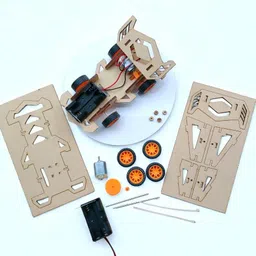 blessaro DIY Electric Car Kit for Kids | Robotic Science Project Toy-picture-28