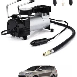 ccmm Universal 12V/150DC Silver Air Pump-152 150 psi Tyre Air Pump for Car & Bike image 1