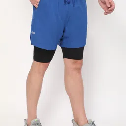 dida Solid Men Blue Sports Shorts image 4