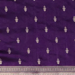 Mitera Ethnic Motifs Zari Silk Blend Banarasi Saree image 4