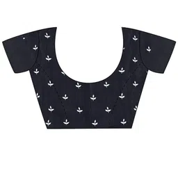 Mitera Warli Printed Dola Silk Zari Saree image 5