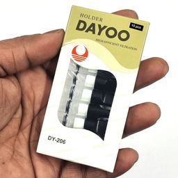 viovi DAYOO Cigarette Filter Holders Triple Layer Filtration Reduce Smoking Tar Plastic Outside Fitting Hookah Mouth Tip-picture-4