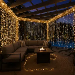 diya baati 38 LEDs 10 m Yellow Steady String Rice Lights image 5