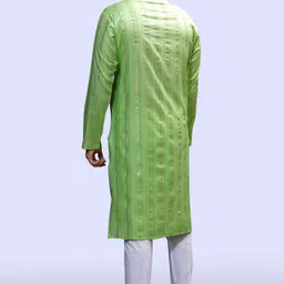tibra collection Men Cotton Blend Kurta Pyjama Set image 2