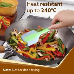 agaro Deluxe Silicone Spatula Set of 6 Kitchen Tool Set image 3