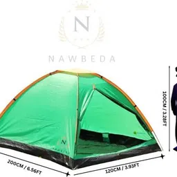 nawbeda 2 Person Tent for Camping Waterproof Outdoor Tent for 2 Person Tent - For Camping, hiking, Picnic, Adventure, Hiking, Outdoor image 2