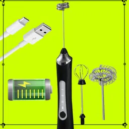 akari 60 W Black Electric Whisk, Hand Blender image 3