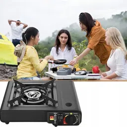 Portable Camping Stove | 2200W Single Burner with Piezo Stainless Steel Automatic Butane Gas Stove-image-16