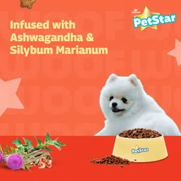 petstar (Buy 1 Get 1 Free) Puppy 1 kg Chicken & Wheat Dry Dog Food , Chicken 2 kg (2x1 kg) Dry Young Dog Food image 3