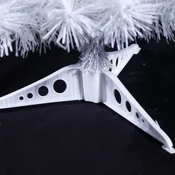 ecraftindia White Plastic Christmas Tree image 5