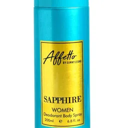 affetto by Sunny Leone Deodrant SAPPHIRE WOMEN 200ml Deodorant Spray - For Women-picture-16