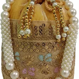 Women Yellow Potli-image-5