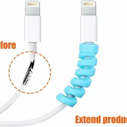 Hardercase 4-Pieces Charger Cable Protector Data Cable Charging Cord Cable Protector Cable Protector image 2