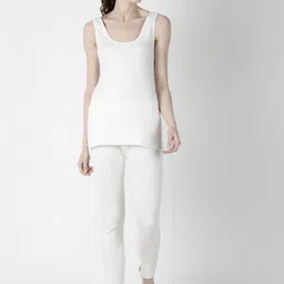 Dollar Ultra Solid Sleeveless Round Neck Women Top & Pyjama Set Women Top - Pyjama Set Thermal-picture-11