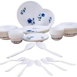 lozenge Pack of 36 Plastic Dinner Set image 3