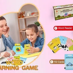 cartspace Talking English Words Flash Cards for Kids Early Educational Learning Device Toy image 4