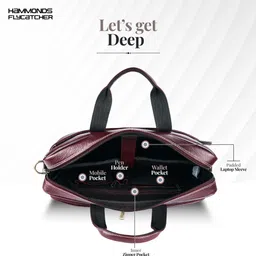 hammonds flycatcher Men Brown Messenger Bag image 4