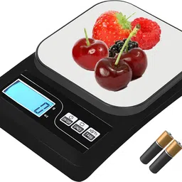 Qozent Kitchen Weight Scale Digital- Digital Kitchen Weighing Machine Multipurpose Electronic Weight Scale with Backlit LCD Display for Measuring Food, Cake, Vegetable /1/UQa Weighing Scale-picture-11