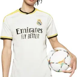 smv Men Printed Round Neck Polyester White T-Shirt image 1