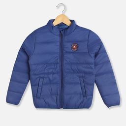 Allen Solly Junior Boys Puffer Jacket with Patchwork-picture-25