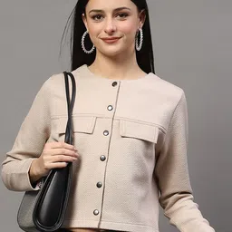 StyleCast X SERA Women Lightweight Tailored Jacket with Patchwork-picture-20