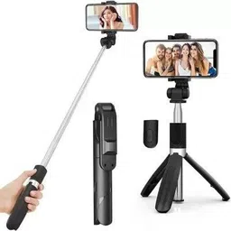 Planetoid Portable Wireless Selfie Stick Youtube and Detachable Wireless Bluetooth Remote Tripod Bracket, Tripod image 1
