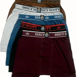 dixcy Pack of 5 Solid Men Trunk image 2