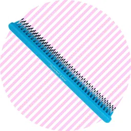 Professional Three Row Hair Comb/Tame and Tease 3 line Hair Comb For Men And Women Hair Back Coming-image-43
