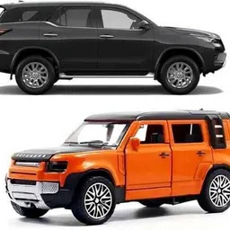 mahadev ji Defender & Fortuner car toy| Pullback feature| Random color image 2