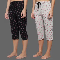 fit n fame Women Multicolor Capri-picture-26