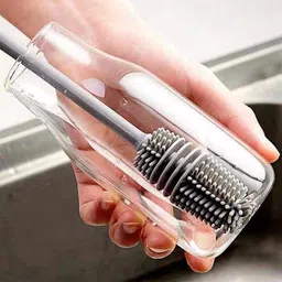 Silicone Bottle Cleaning Brush, Long Handle for Baby Bottle-image-60