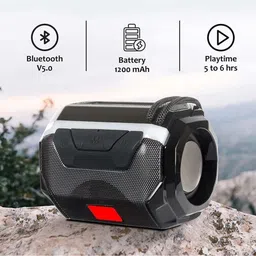 Bxeno Hot Selling Wireless Portable FM Bluetooth Speaker Sub woofer Heavy Bass 5 W Bluetooth Speaker image 4