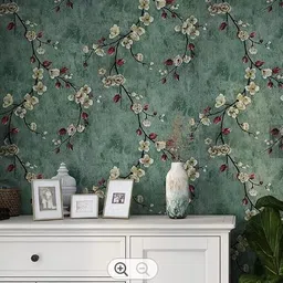 sv collections Floral & Botanical Multicolor Wallpaper-picture-16