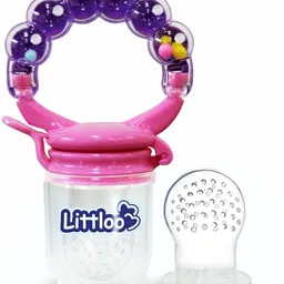 littloo Silicone Fruit & Food Nibbler For Infant and Baby | Multicolor | BPA Free Feeder-picture-23