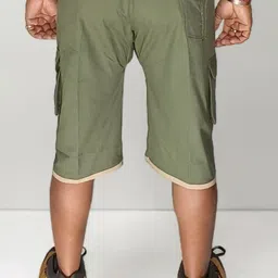 jahu fashion Self Design Men Three Fourths image 3