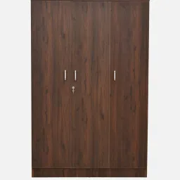 royaloak Mystique 3 Door Wardrobe in Brown Colour image 4