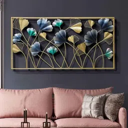 creator handicrafts Luxury Frame Metal Wall Art For Living Room-picture-34