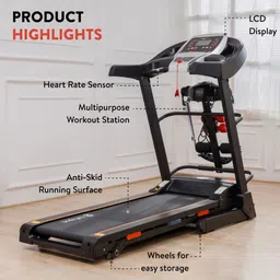 rpm fitness by cult by cult RPM3000 3.5HP Peak Motorized, Max Weight: 110Kg, For Home Gym Workout Treadmill image 3