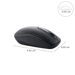 DELL WM118 Wireless Optical Performance Mouse (1000 DPI, Ambidextrous Design, Black) image 3