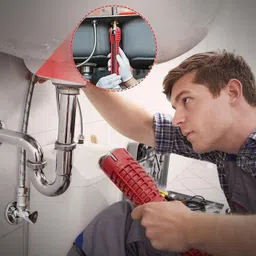 nsusu BATHROOM FITTING WRENCH C Faucet And Sink Wrench Water C Shaped Pipe Installer,Basin Wrench Tool C Sink Tap Faucet image 4