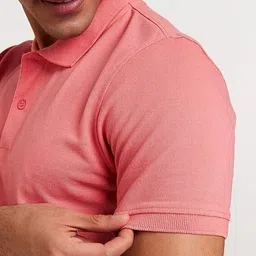 cnw Pack of 2 Men Printed Polo Neck Cotton Blend Multicolor T-Shirt image 5