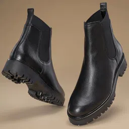 red tape Women's Chelsea Boots | Ankle-Length, Elastic Fit & Casual Comfort Boots For Women image 1