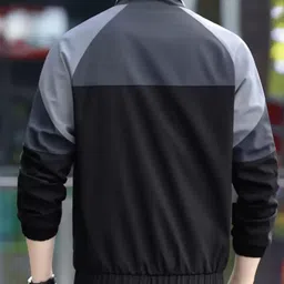 christy world Men Colorblock Casual Jacket image 2